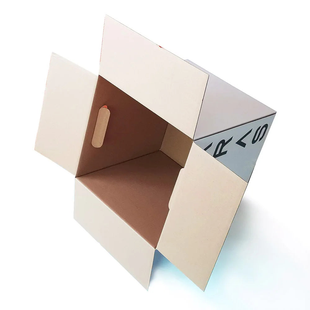 Tapeless Moving Boxes Cardboard Double Wall Corrugated Boxes for Packing Shipping Carton Box Packaging