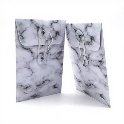 High Quality Ordinary Paper Envelope with Button and String Tie