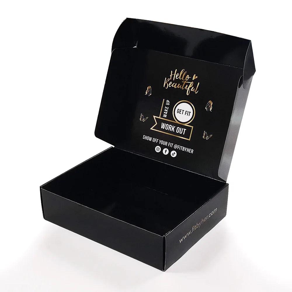 Custom Box Packaging Clothing Cardboard Corrugated Shipping Box Custom Mailer Boxes Manufacture