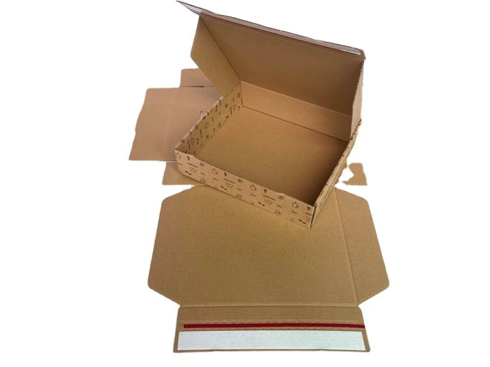 Eco Friendly Carton Shipping Box Craft Paper Box Shipping Mailing Mailers Customized Size Corrugated Mailer Paper Gift Box