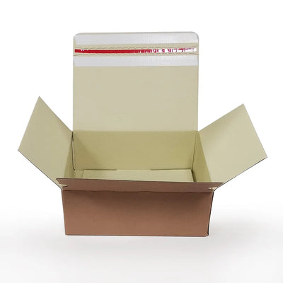 Free Design Custom Size Bio-degradable Classic Plain Brown Cardboard Delivery Mailer Box Low Moq