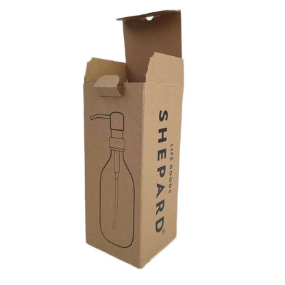 Custom Kraft Paper Retail Packaging Box for Handwash Lotion Skincare Bottles FSC ISO9001 Certified Factory Recycled Material