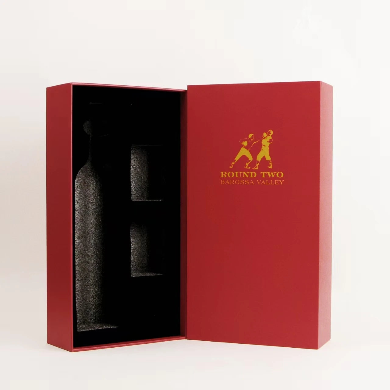 Custom Package Design Lid and Base Wine Gift Box Rigid Cardboard for Luxury Red Wine Bottle FSC BSCI Certified Custom Box Design