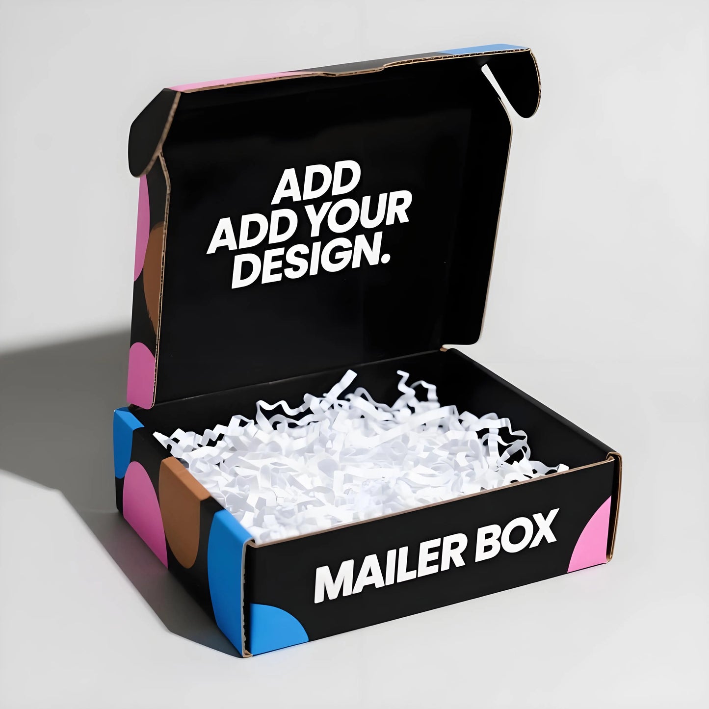 Elegant Cardboard Gift Boxes for Cosmetics Raffia Lining Craft Mailer Shipping Box and Perfume Shoes Clothing Packaging Box