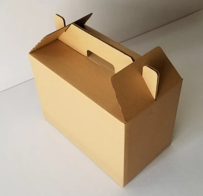 Portable Carton with Three Layers Special Hard Logistics Express Portable Corrugated Paper Box