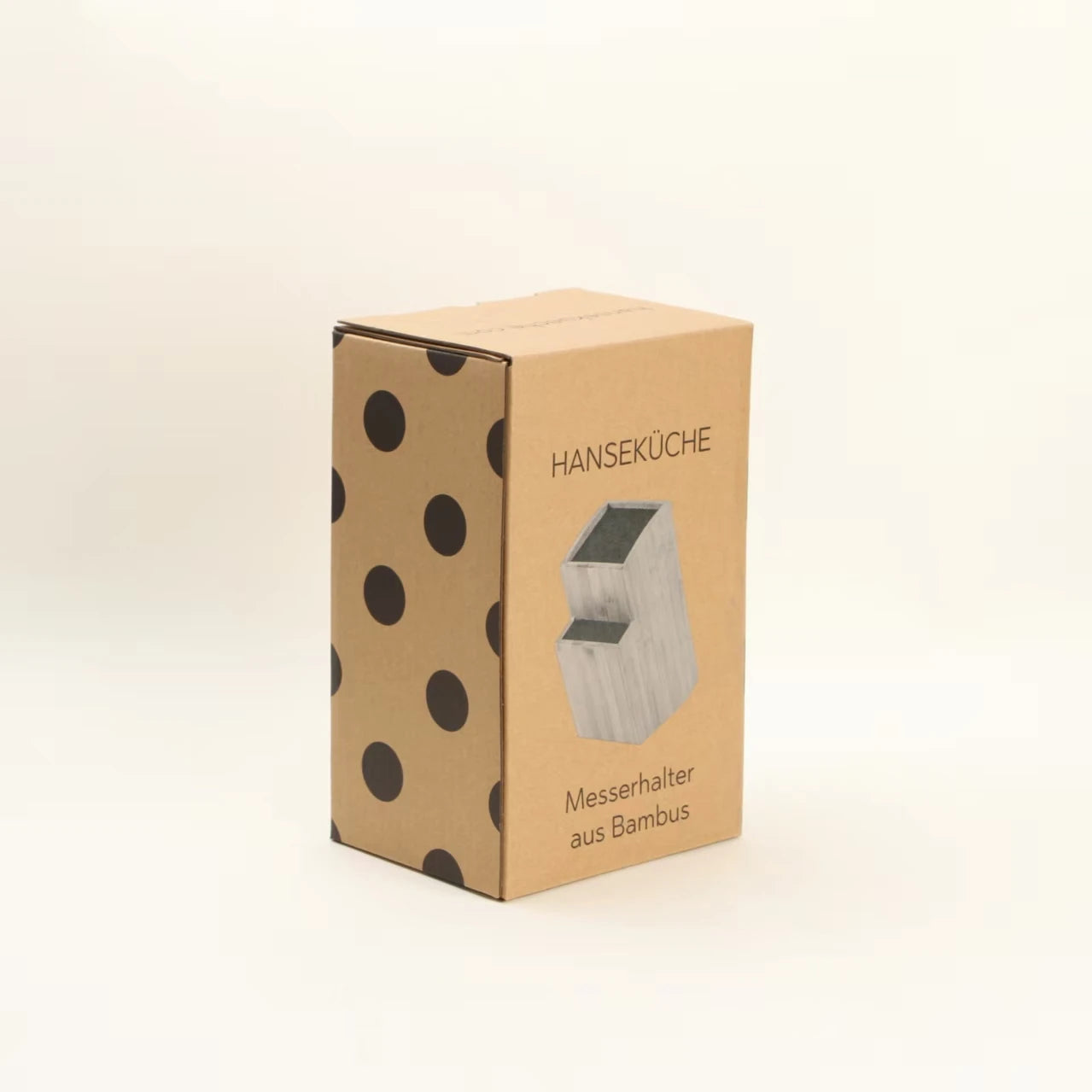 Kraft Box Packaging Custom Printed Corrugated Kraft Box Durable Storage Box for Kitchen Cookware with Handle FSC Certificate