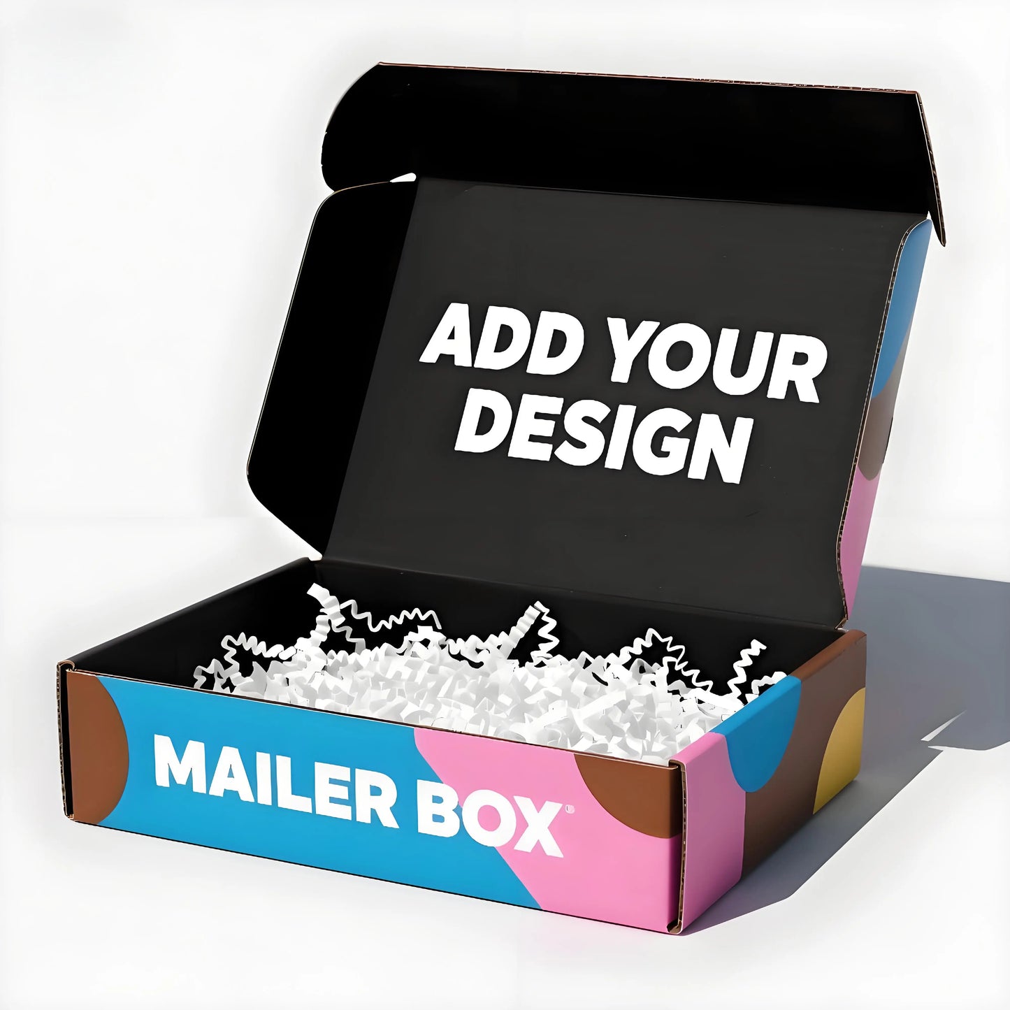 Elegant Cardboard Gift Boxes for Cosmetics Raffia Lining Craft Mailer Shipping Box and Perfume Shoes Clothing Packaging Box