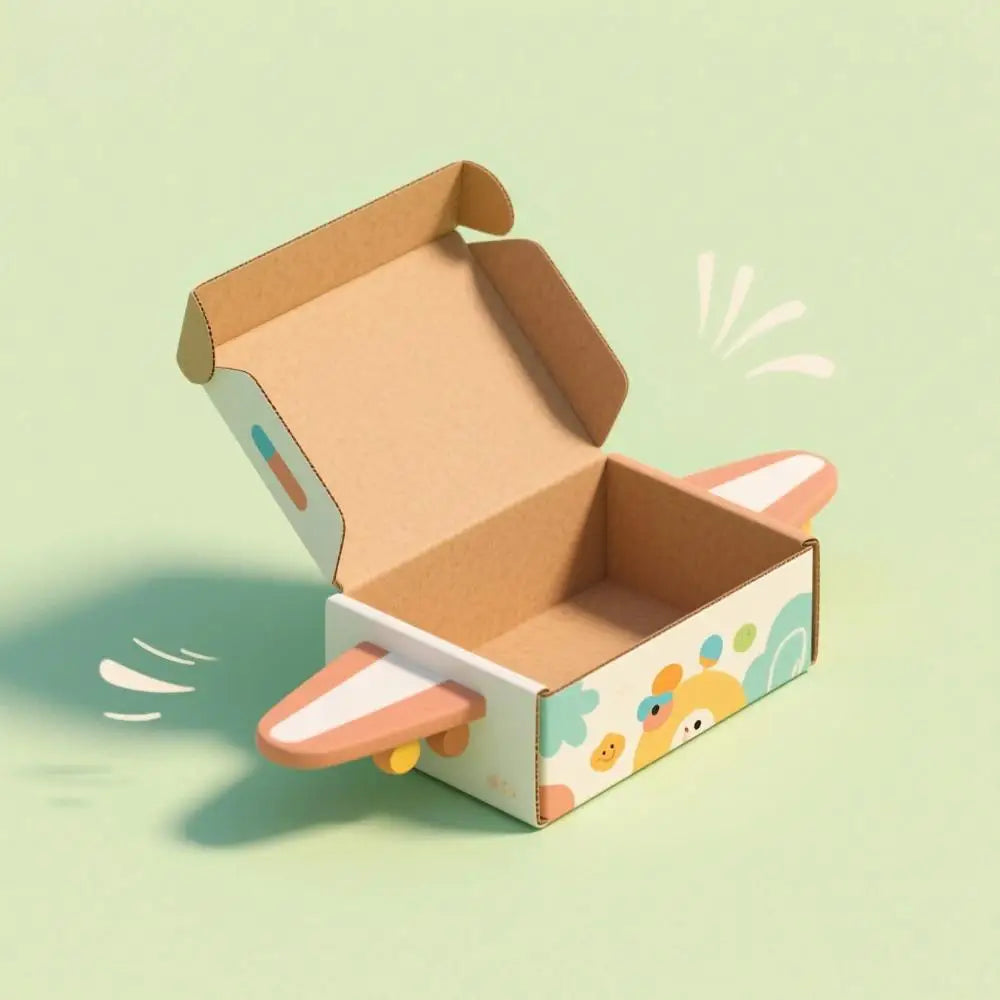 Patterned Colored Boxes with Patterned Cartoon Character Design Patterned Cartoon Character Patterned Colored Boxes