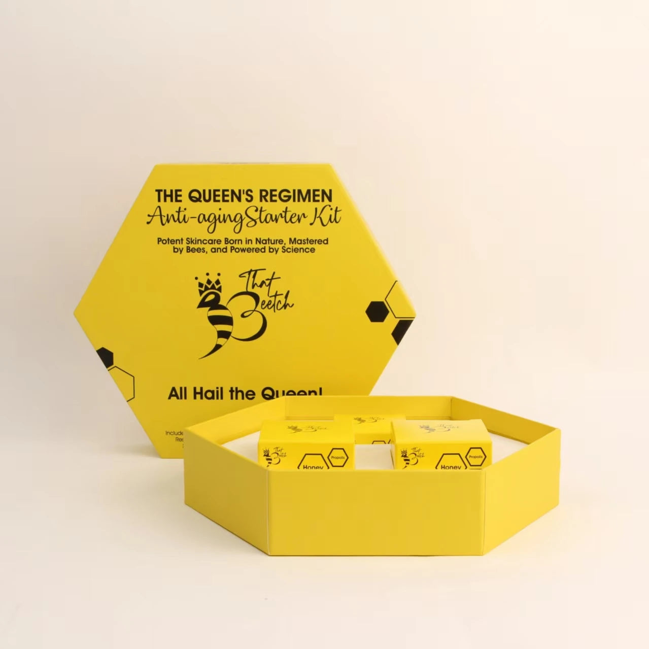 Lid and Base Gift Box Custom Package Design Yellow Cardboard Skin Care Packaging for Cosmetic FSC Certified Custom Box Design
