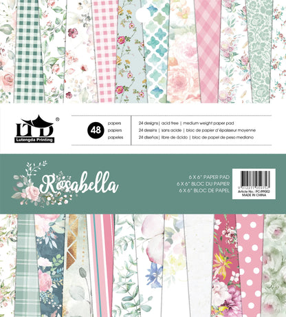 Customization Paper Pad Scrapbook Double Side Printing for DIY Photo Album