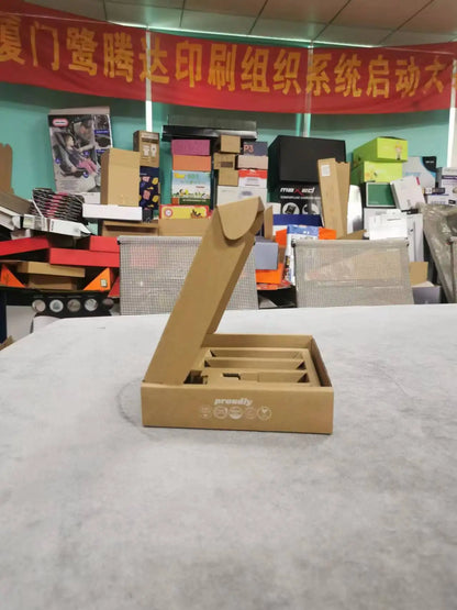 Factory Mailing Kraft Corrugated Professional Cardboard Paper Box Shipping Boxes Packaging Clothing Custom logo Made in China