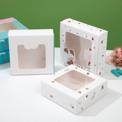 Baby Care Luxury Oil Bottle Packaging Boxes Wholesale Display Small Cans Storage Box Good Quality Packing Box with Window
