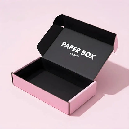 Wholesale Custom Pink Tissue Paper Gift Box Set with Logo Custom Boxes