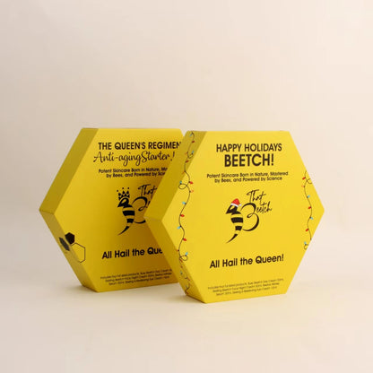 Lid and Base Gift Box Custom Package Design Yellow Cardboard Skin Care Packaging for Cosmetic FSC Certified Custom Box Design