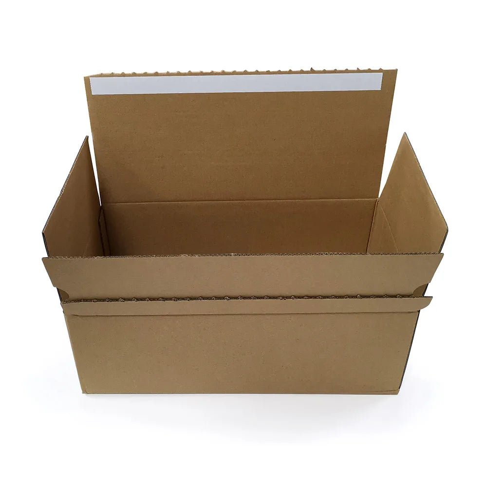 High Quality Oem Large Customized Recycled Natural Kraft Shipping Mailer Subscription Box with Adhesive Strip to Tear off