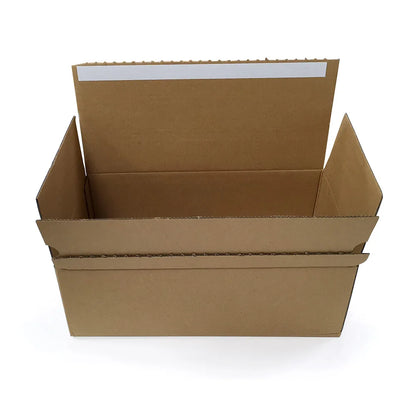 High Quality Oem Large Customized Recycled Natural Kraft Shipping Mailer Subscription Box with Adhesive Strip to Tear off
