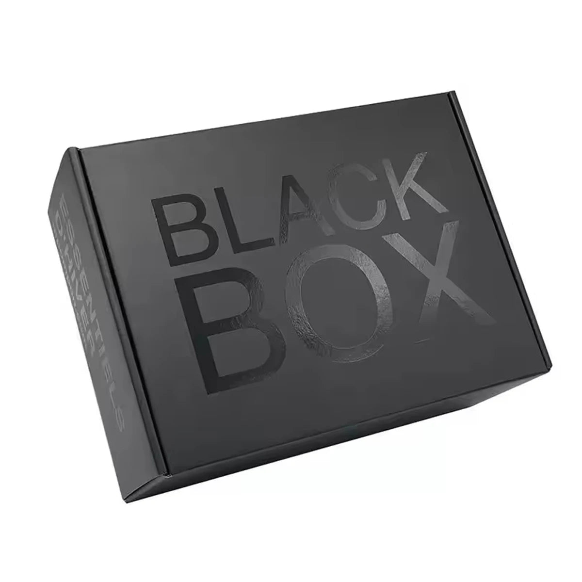 Paper Packaging Box Wholesale Custom Foldable Ecommerce Box Black Corrugated Mailer Shipping Boxes Custom Logo