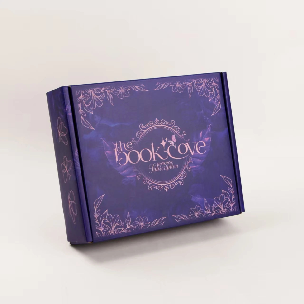 Custom Package Design Purple Gradient Mailer Box Corrugated Tuck Top Shipping Subscription Box for Cosmetic Gift FSC Certified