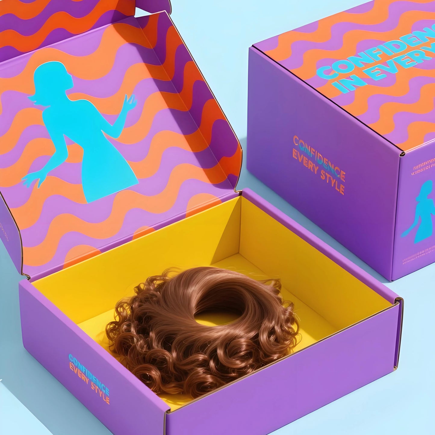 Patterned Colored Patterned Hair Boxes Patterned Hair Patterned Colored Boxes