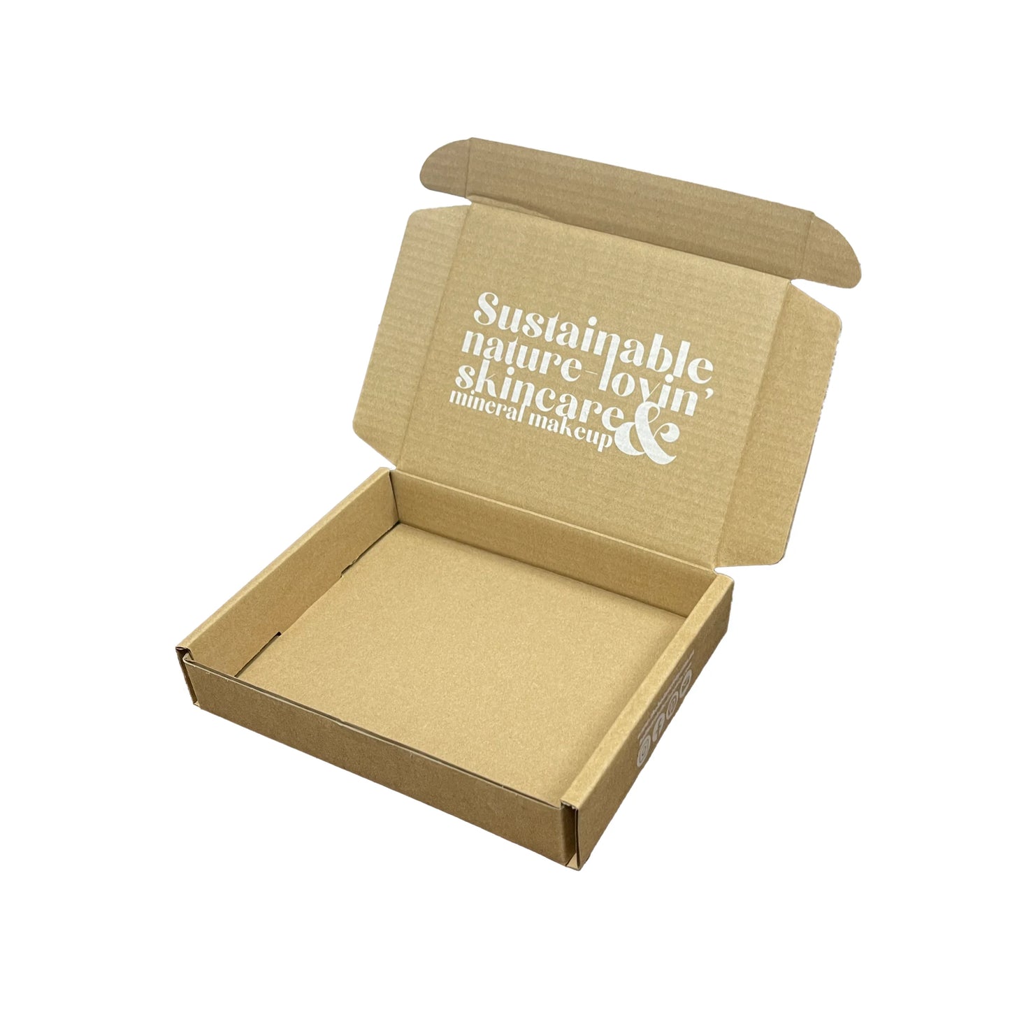 Factory Manufacturers Custom Logo  White Mailer Shipping Boxes Printed Corrugated Cardboard Paper  Cosmetic Packaging