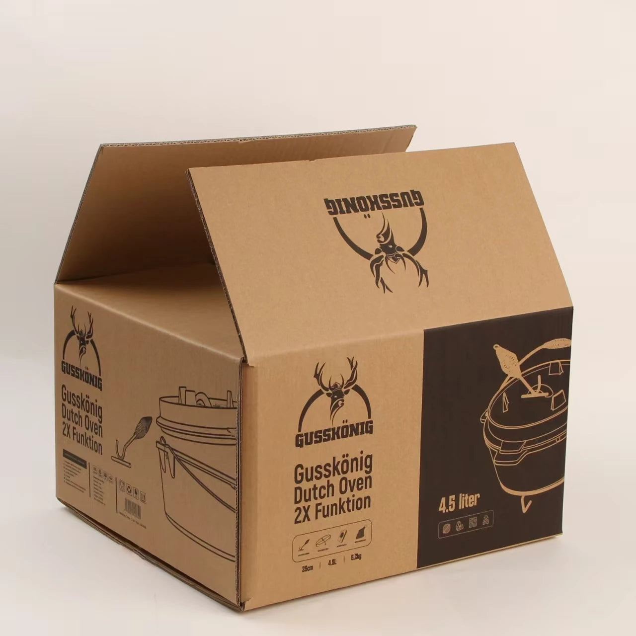 Custom Box Design Kraft Box Packaging Box Kraft Shipping Box Custom Package Auto Lock Box Kraft Box Corrugated FSC Mailing Box