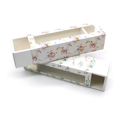 Customized Cardboard Corrugated Drawer Box Food Toy Gift Packaging for Food Macaroni Snack Handmade PP-PB108 ISO 9001:2008 3333