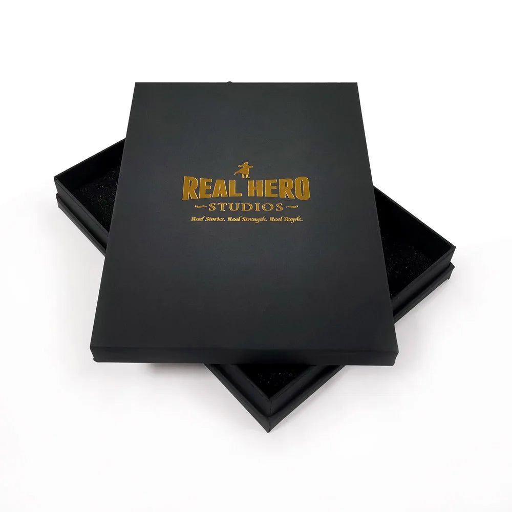 Free Sample Gift Box High Quality  Heaven and Earth Cover Box Gold Foil Logo Packaging