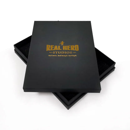 Free Sample Gift Box High Quality  Heaven and Earth Cover Box Gold Foil Logo Packaging