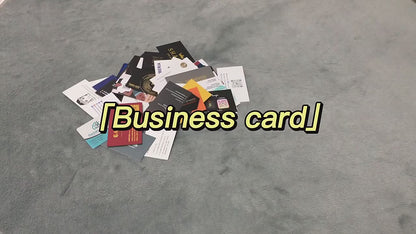 Wholesale Custom Logo & Size Business Card Printing Full Color CMYK Thick Art Paper Gold Foil Embossed Visiting Card Custom Die Cut Printing Service