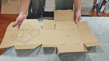 Package Design Free Design Clothing Luxury Boxes Eco Friendly Kraft Paper Cardboard Boxes Customized Black Corrugated Box FSC