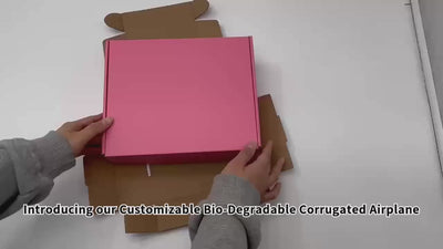 Custom Kraft Mailer Boxes | Natural Kraft Outside Inner Thank You Botanical Print for Apparel Organic Brands | MOQ 100 pcs