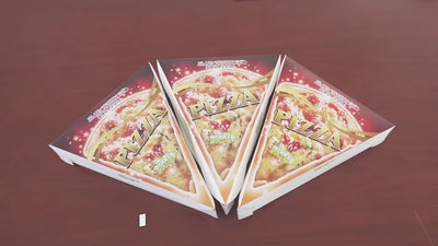 Custom Full-Color Printed Pizza Boxes | Food-Safe Corrugated Packaging with Logo | MOQ 100 pcs