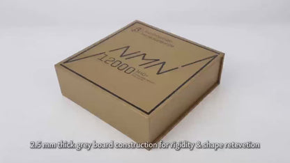 Premium Custom Kraft Paper Gift Box Eco Recyclable Rigid Foldable Magnetic Box Custom Logo Print Cosmetic Jewelry Wedding Favor Food Tea Packaging OEM Wholesale