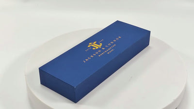 Custom Full-Color Illustration Print Drawer Gift Box | Sky Blue Interior & Rope Pull for Hair Care Beauty Kids & Playful Fashion Brand Retail Packaging | MOQ 100 pcs