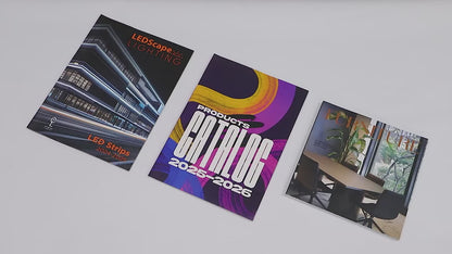 Wholesale Custom Book Catalog Magazine Printing Full Color CMYK Softcover Hardcover Custom Logo Brochure Lookbook Bulk Printing Service